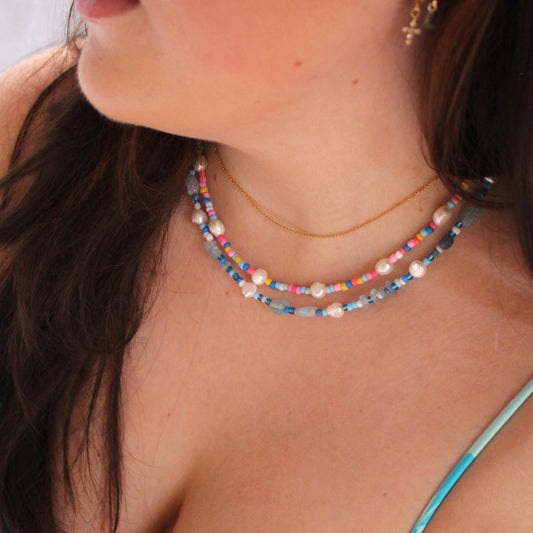 Multi Freshwater Pearl Necklace